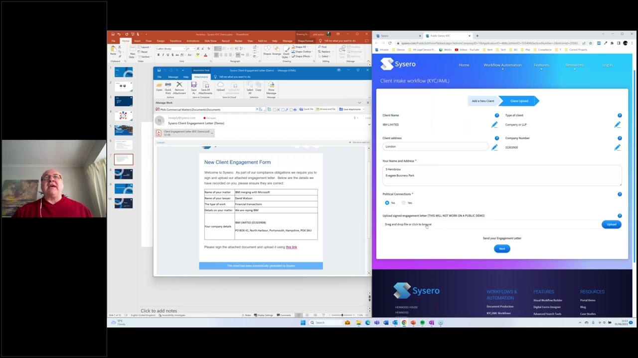 Ascertus Sysero demo - Workflow Management for AML and KYC
