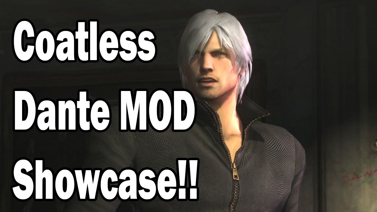 DMC4SE Coatless Dante Mod Showcase