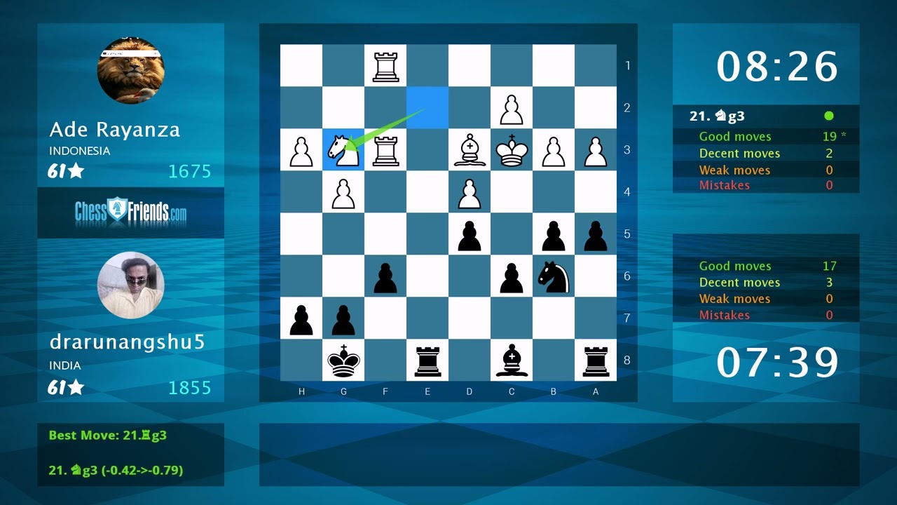 Indonesia 🇮🇩 Chess Grandmaster, Lost Match Convert to Win🏆After 56 moves, on Tough  fighting, 😁✌