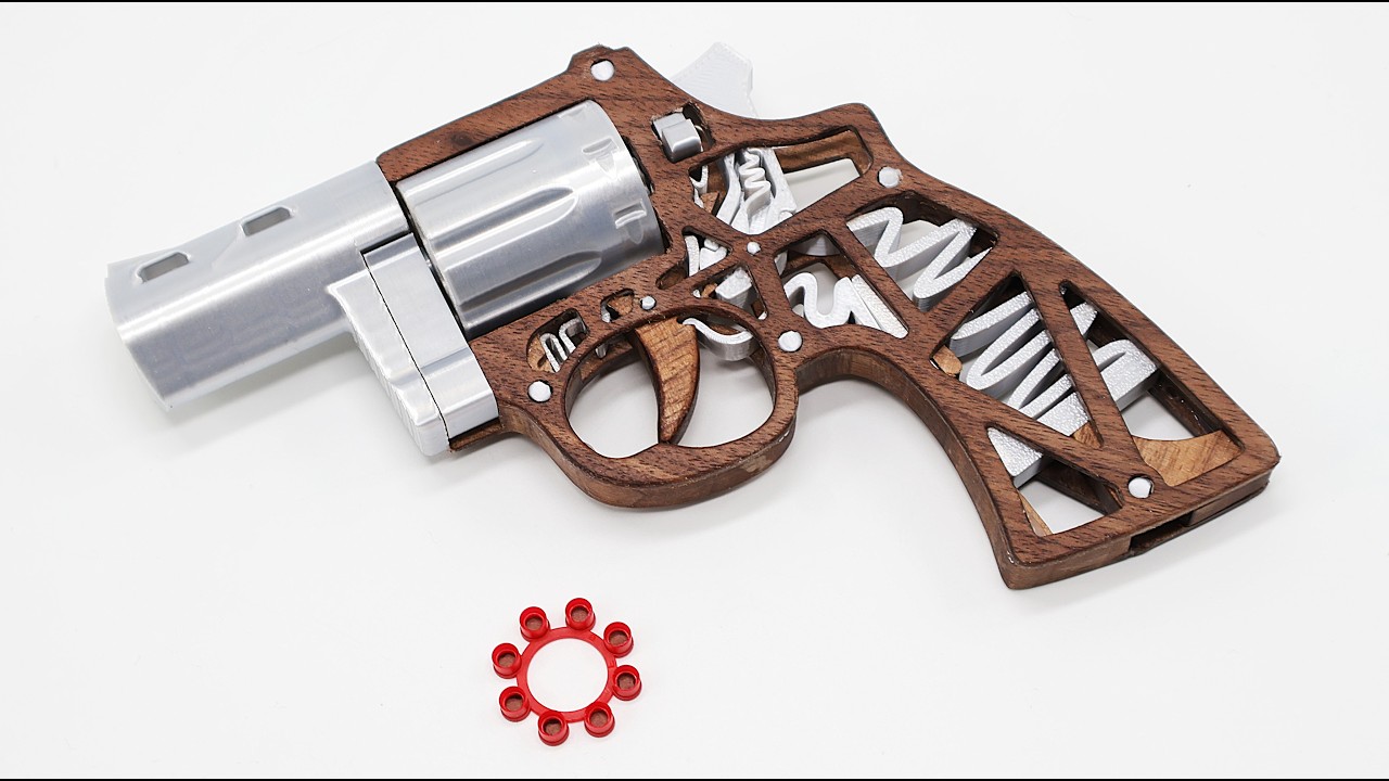 This Toy Gun Shoots – Made With Snapmaker Artisan Premium