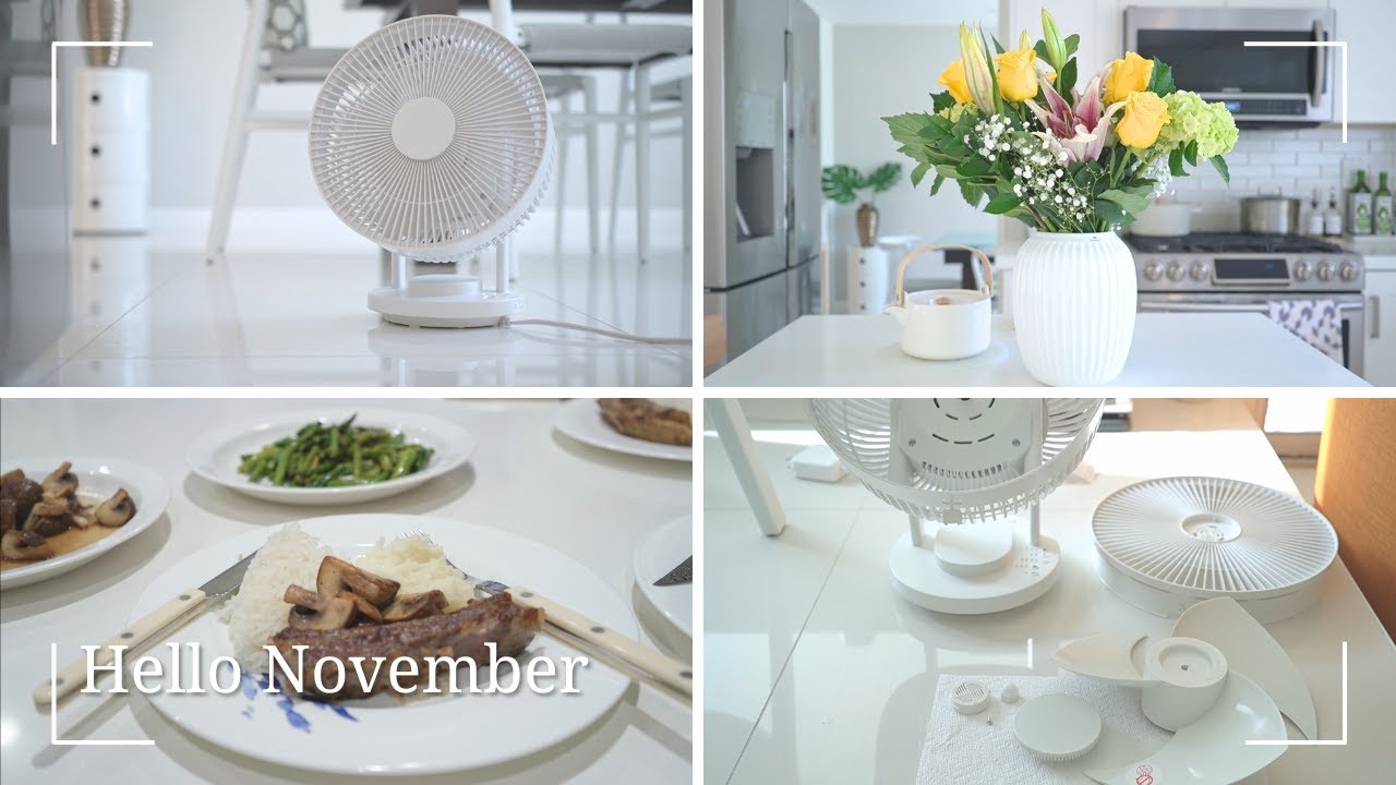Gentle Fall Reset: Clean MUJI Fan 🧽 Clear My Mind 💫 Spend Less Celebrate More 🎉 Gratitude Vlog