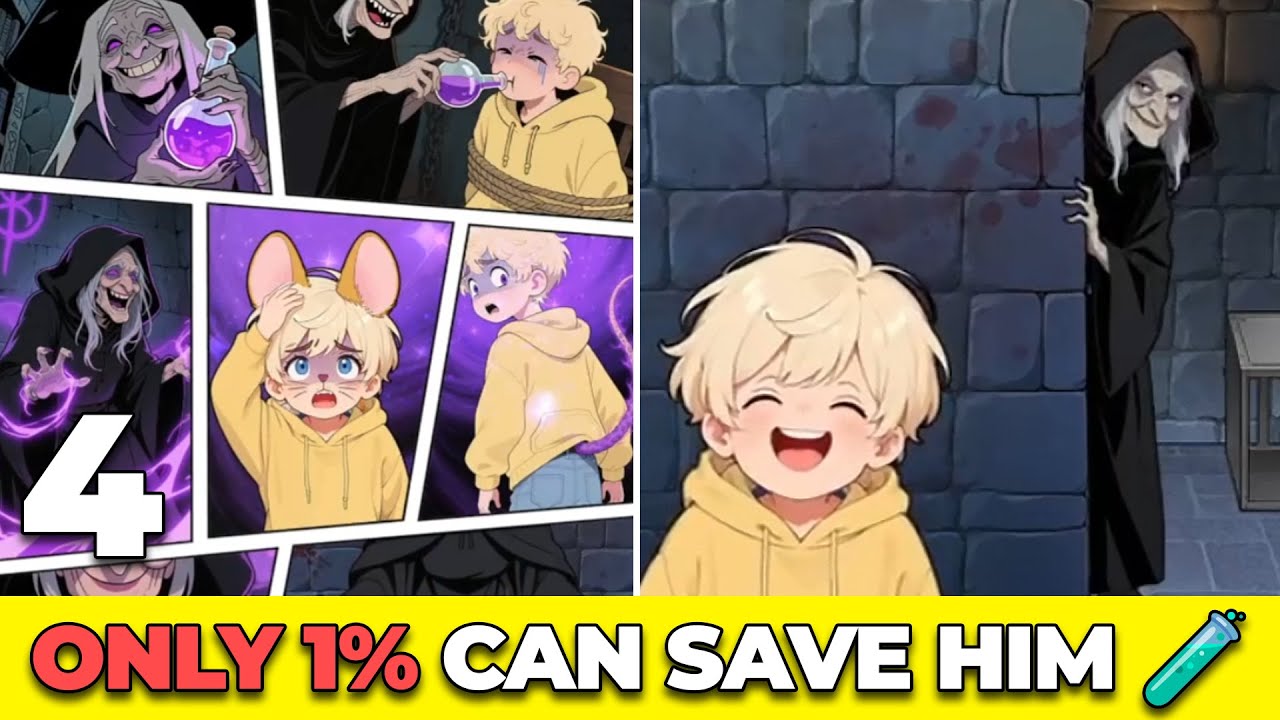 CURSED BY A WITCH! 🧙‍♀️🧪 Brain Puzzle Tricky Quest Level 4 Solution (ONLY 1% CAN SOLVE)