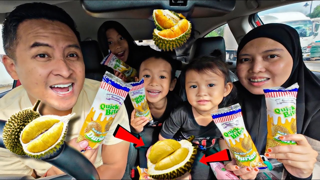 💢IJAT REVIEW ROTI DURIAN VIRAL - VLOG IJAT & FAMILY