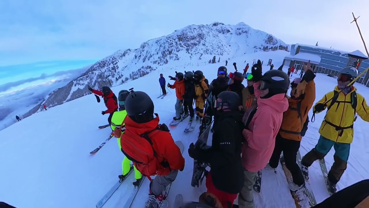 2024-25 Whistler 开板日- Blackcomb山