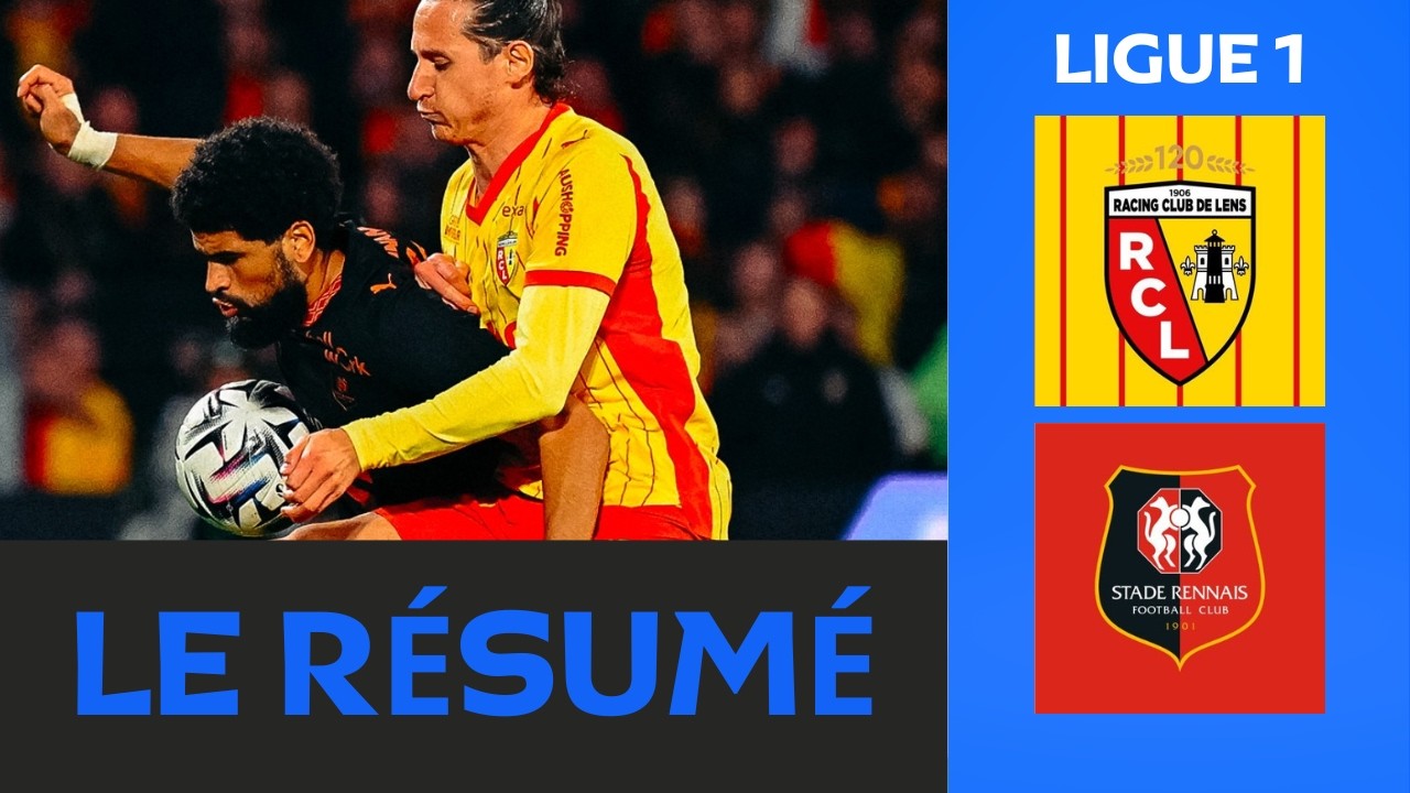 Lens - Rennes | 3-1 | Résumé | Ligue 1 2025-26 | lens rennes