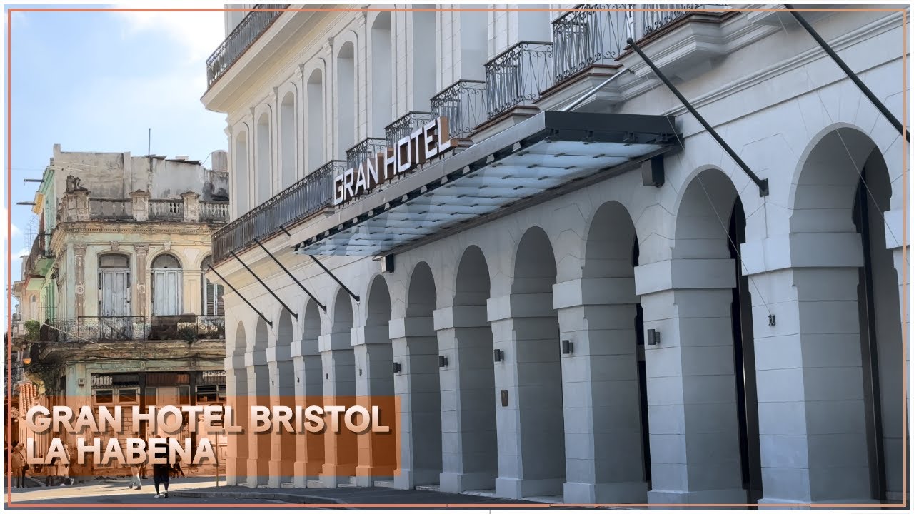 Gran Hotel Bristol La Habana : a luxury hotel in old La Havana with view & restaurant, Cuba 🇨🇺 #cuba