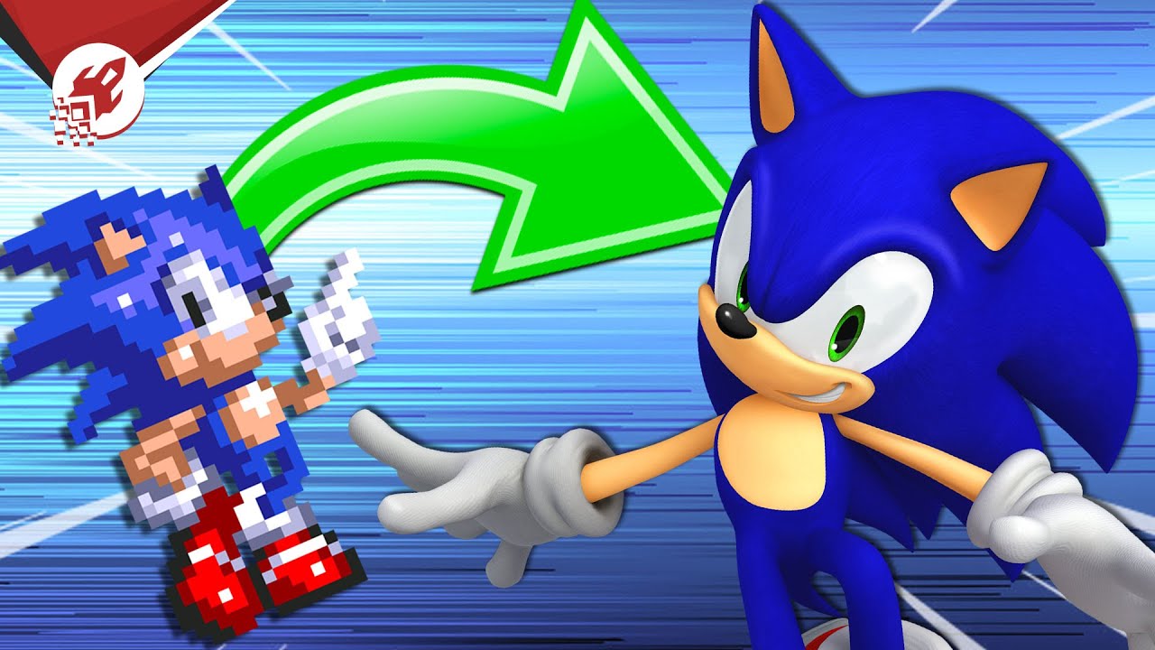 Sonic a jeho běh herní historií! - společné téma s @nerdfix