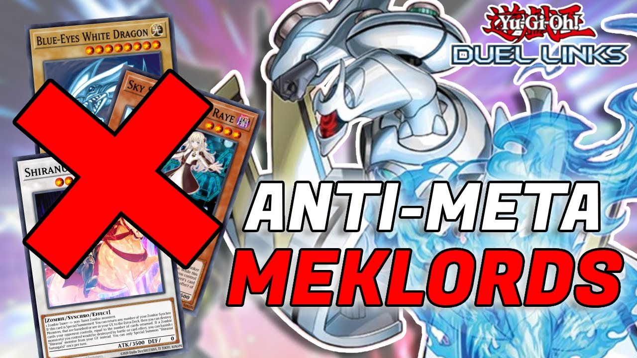 CRUSH THE META WITH MEKLORDS (duel links)