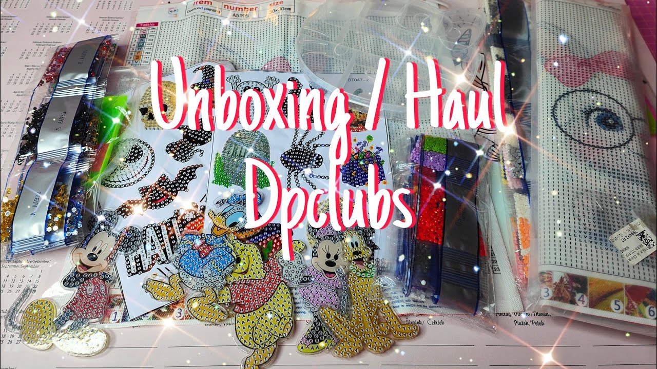 Dpclubs HAUL/Unboxing ! Süße Diamond Painting Schlüsselanhänger, Halloween Sticker... 👻