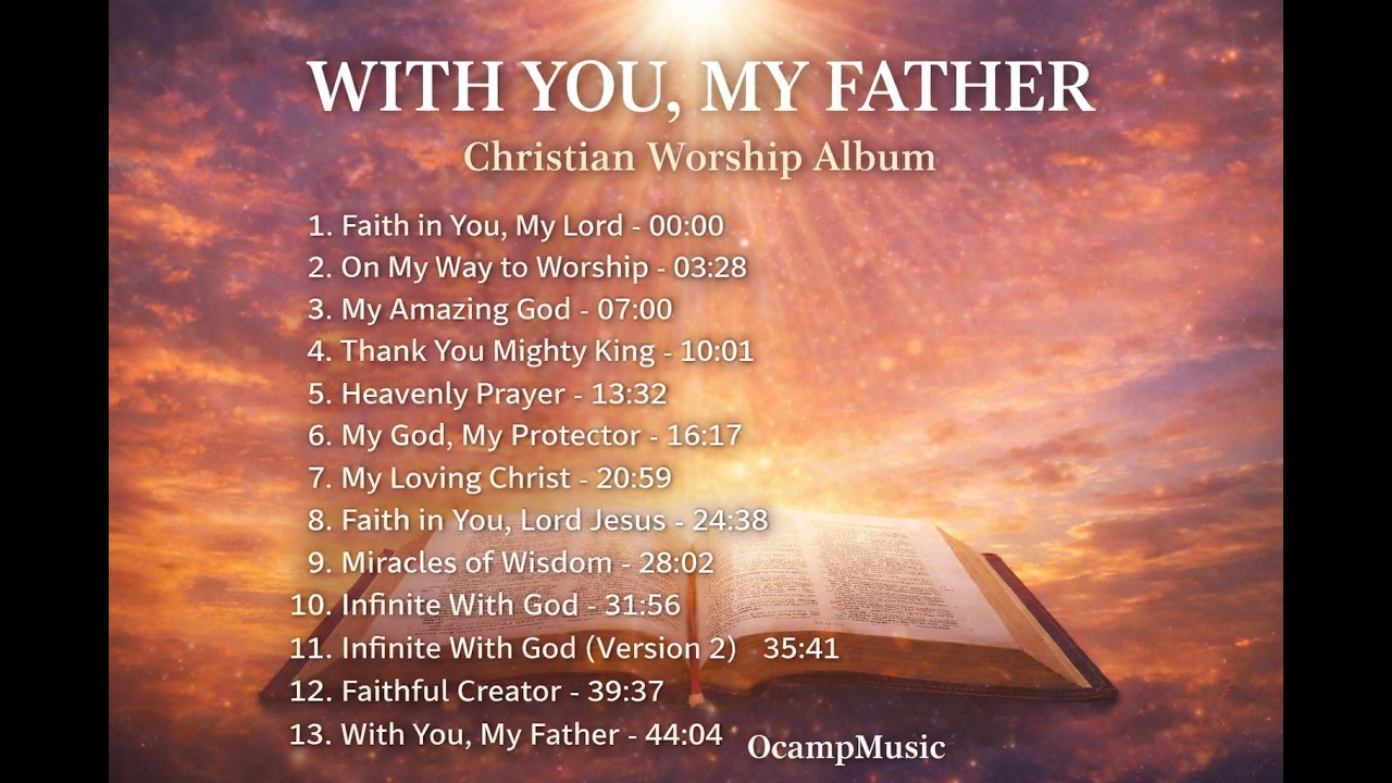 WITH YOU, MY FATHER | Christian Worship Album | Ocampmusic
