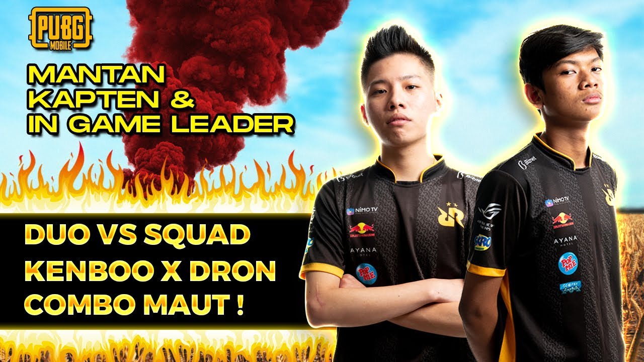 DUO VS SQUAD COMBO MAUT RRQ RYU! KENBOO X DRON