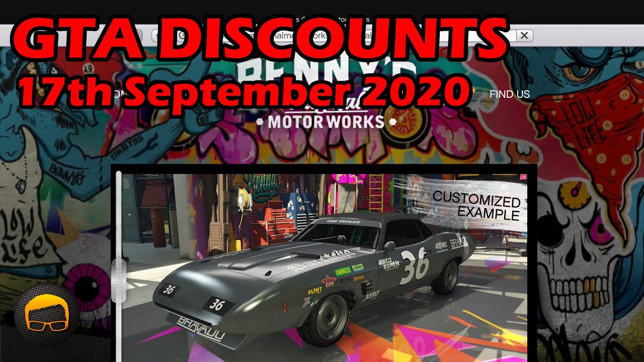 GTA Online Best Vehicle Discounts (17th September 2020) - GTA 5 Weekly Car Sales Guide №54