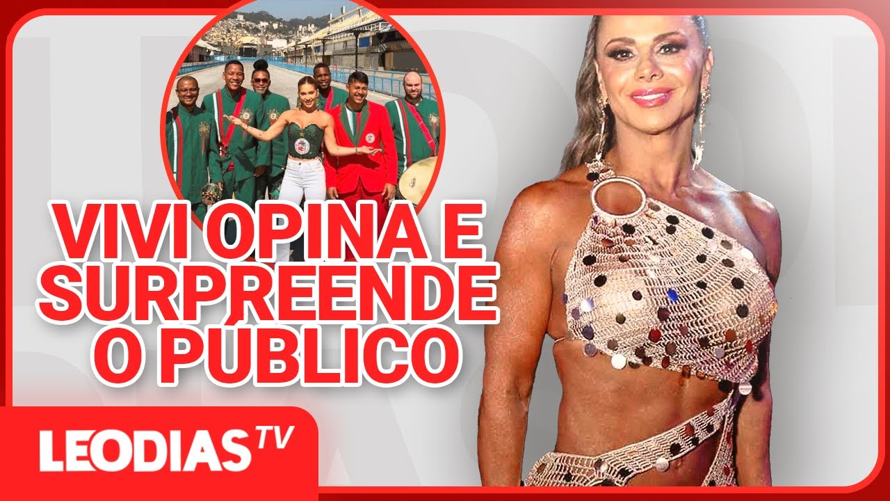 VIVI ARAÚJO FALA SOBRE VIRGÍNIA NO CARNAVAL E DÁ SUA OPINIÃO