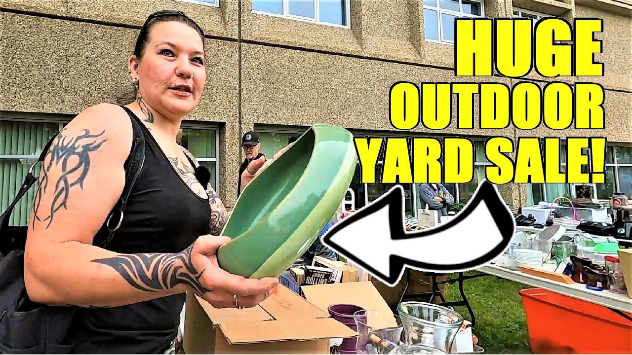 Ep623:  Amazing Finds at these HUGE Outdoor Sales!! 😀😀 Jewelry haul with 925 Sterling Silver!!!  🤯🤯