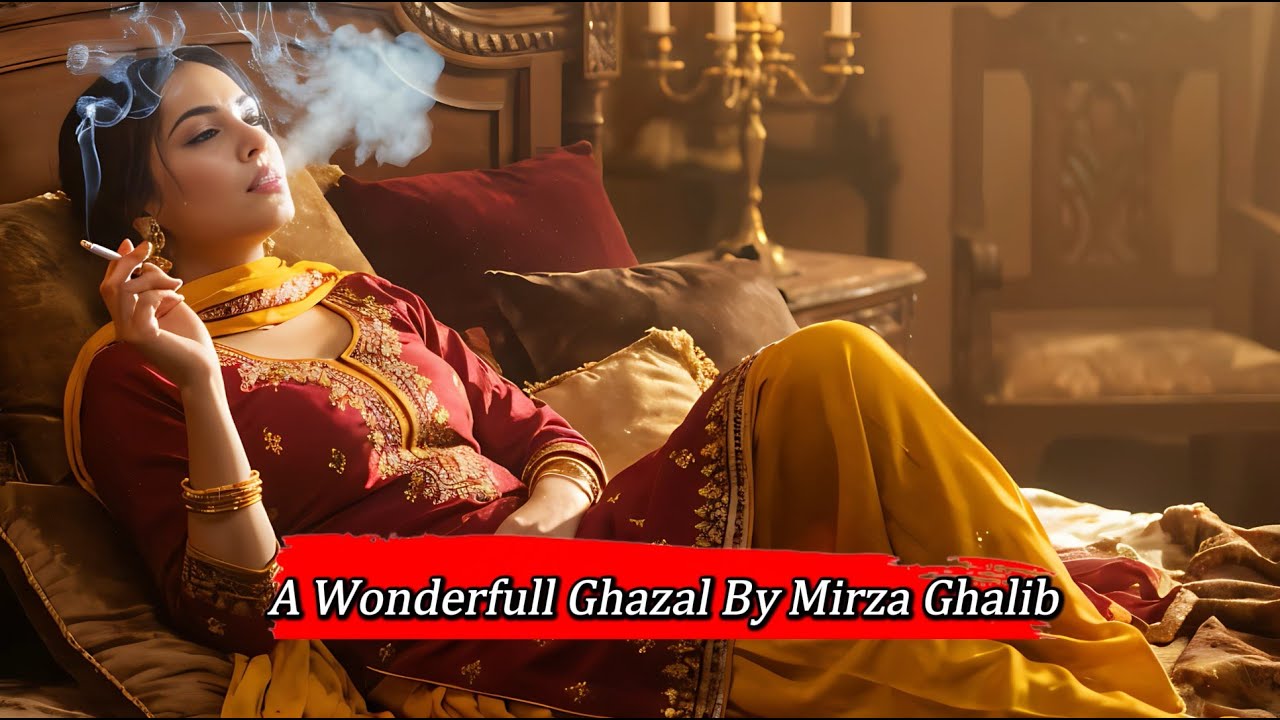 Naqsh Fariyaadi Hai Kis Ki ShoKHi-e-tahrir ka || kaghzi....| A Heart Touching Ghazal By Mirza Ghalib