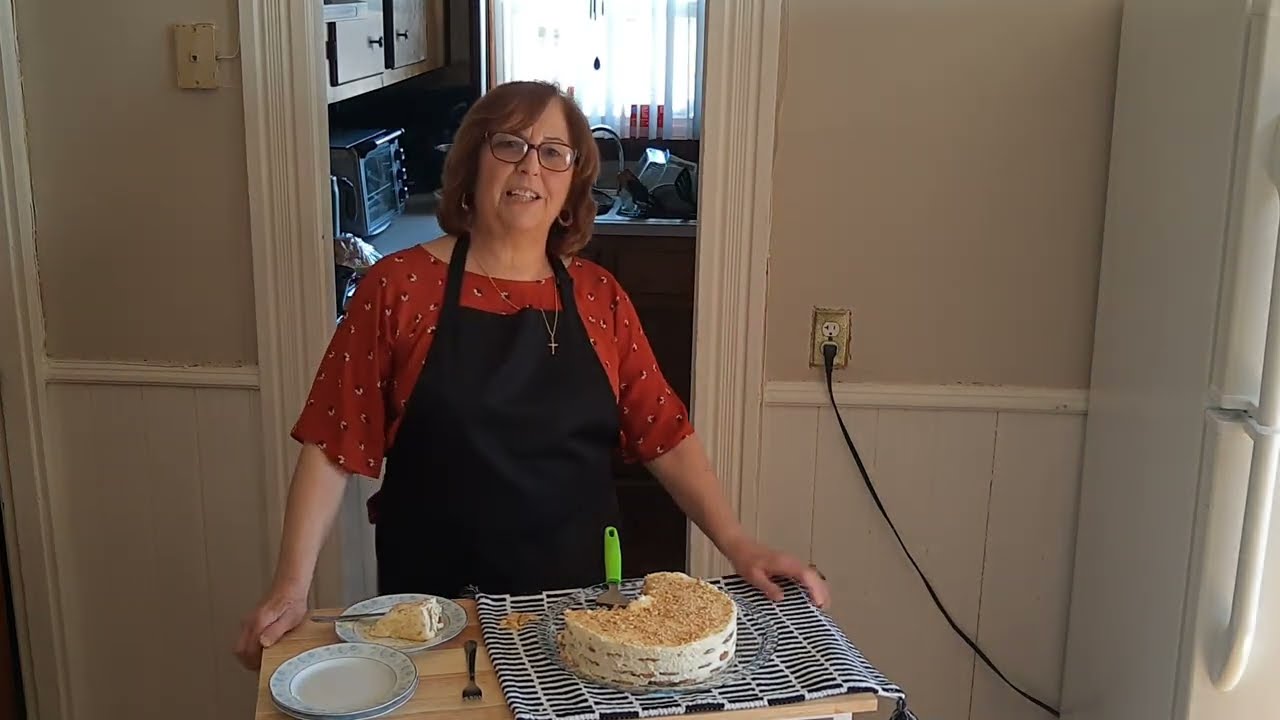 Sobremesa de bolacha maria de comer e querer mais