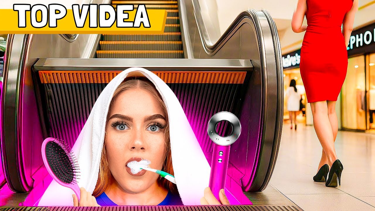 Na Den Jsem se Zabydlel v Obchodním Centru...