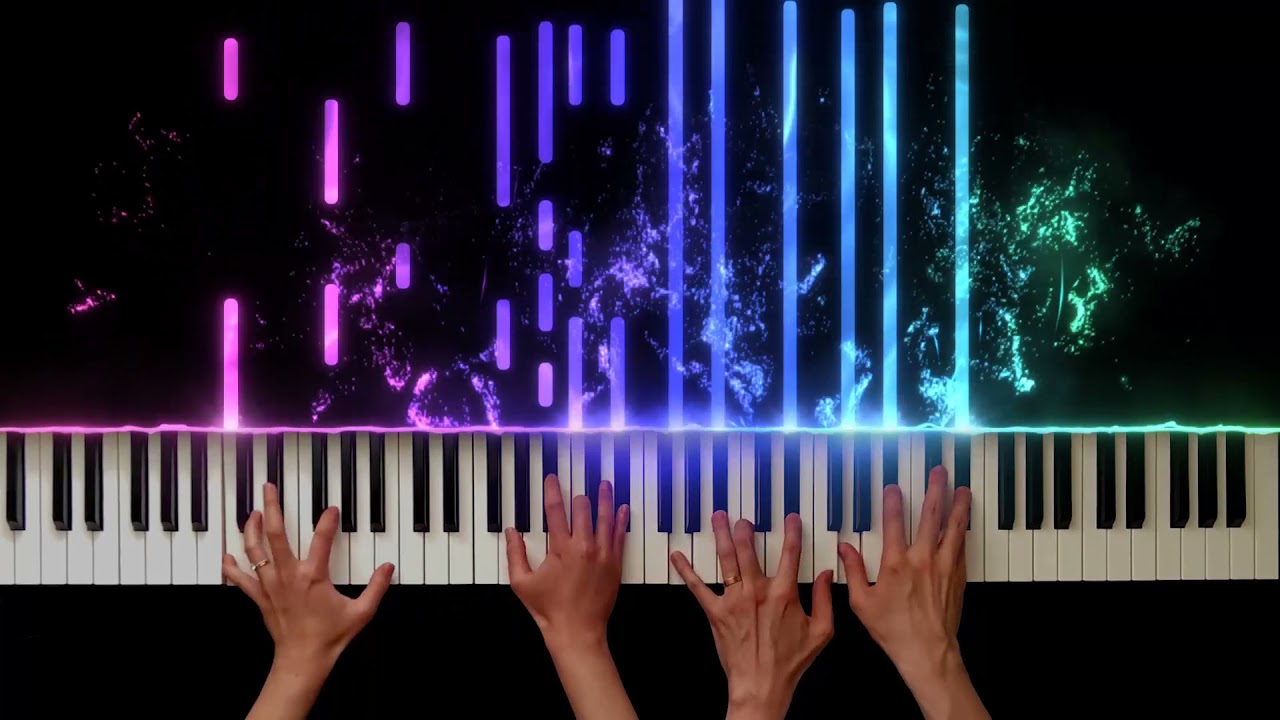 Path of the Wind from My neighbor Totoro [Piano Duet Arrangement]