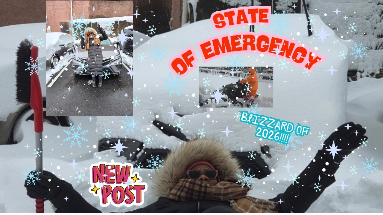 BLIZZARD OF 2026…LETS VIBES WHILE I CLEAN MY CAR ALONG WITH MY MOM #snow #dance #like #share