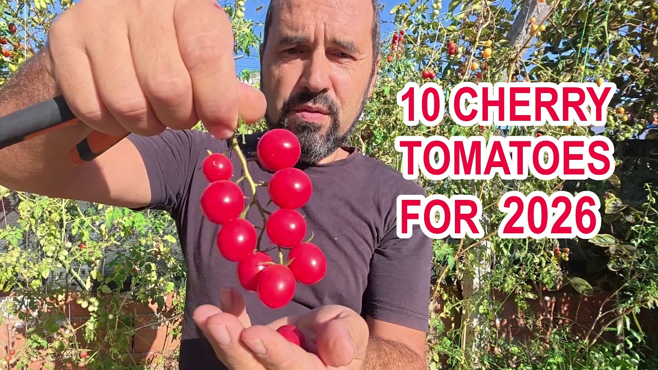 2026 Cherry Tomato Selection | Only 4 Returned, 6 New Arrivals
