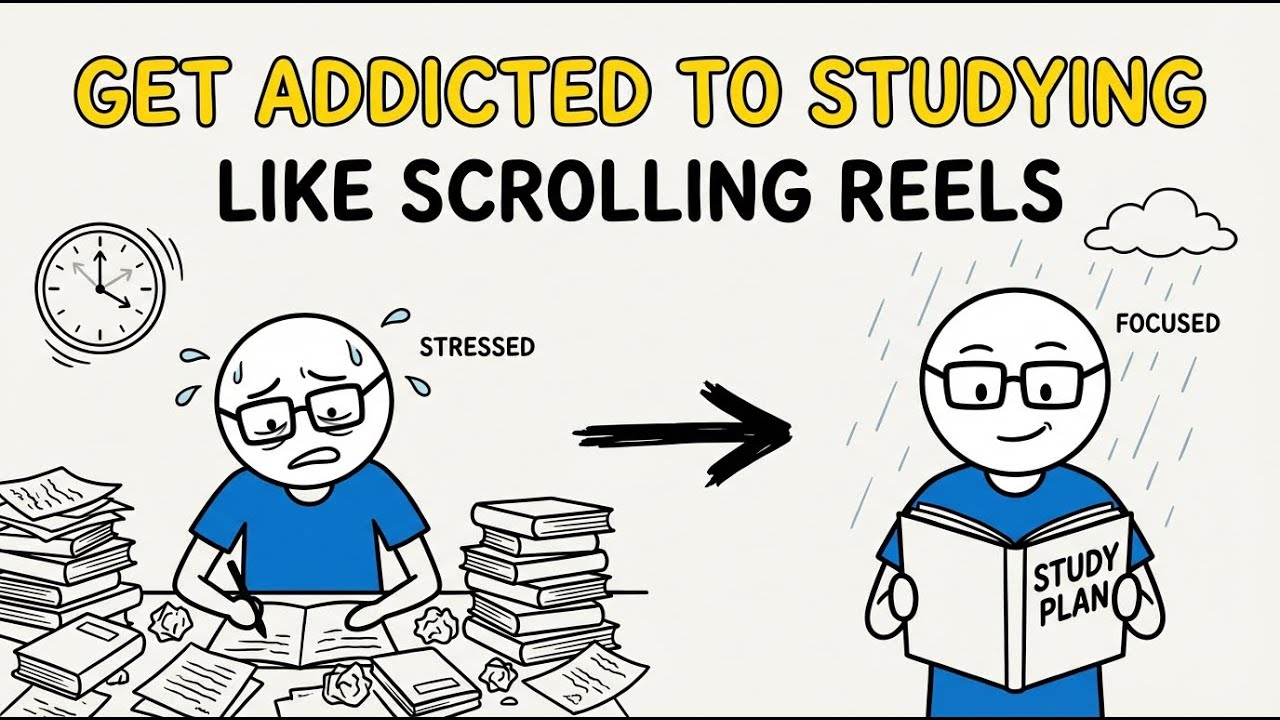 Science Backed: Getting ADDICTED to STUDYING is Easy, Actually.