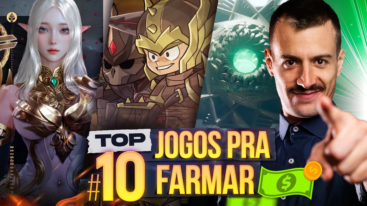 Top 10  Jogos com Criptomoedas PRA FARMAR!