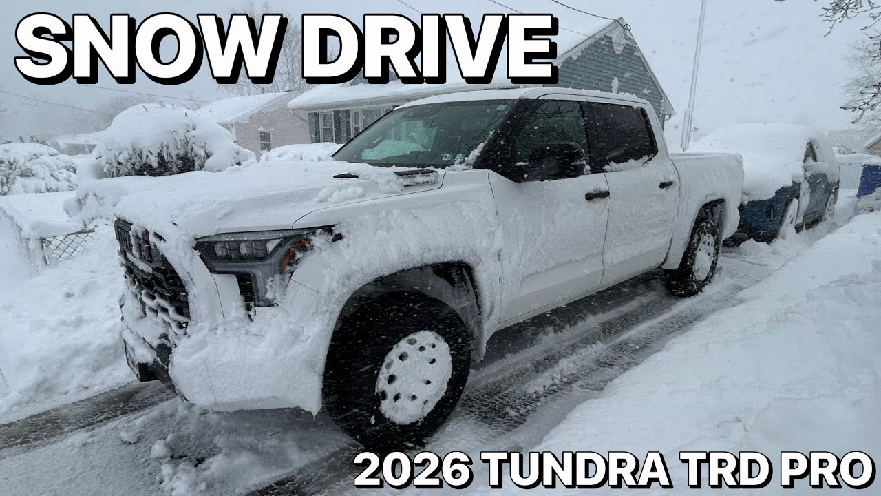2026 Toyota Tundra TRD Pro: Quick Snow Drive 
