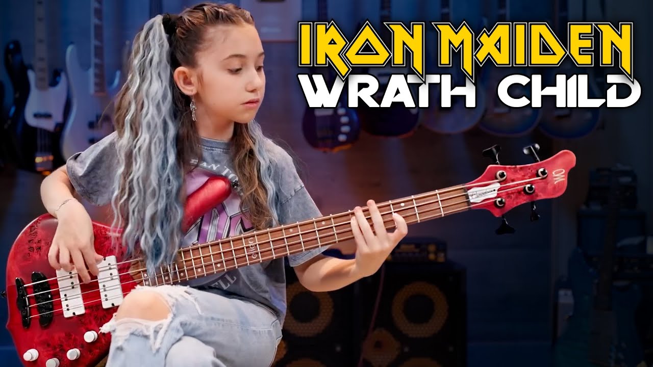 IRON MAIDEN - Wrath Child (Bass Line)