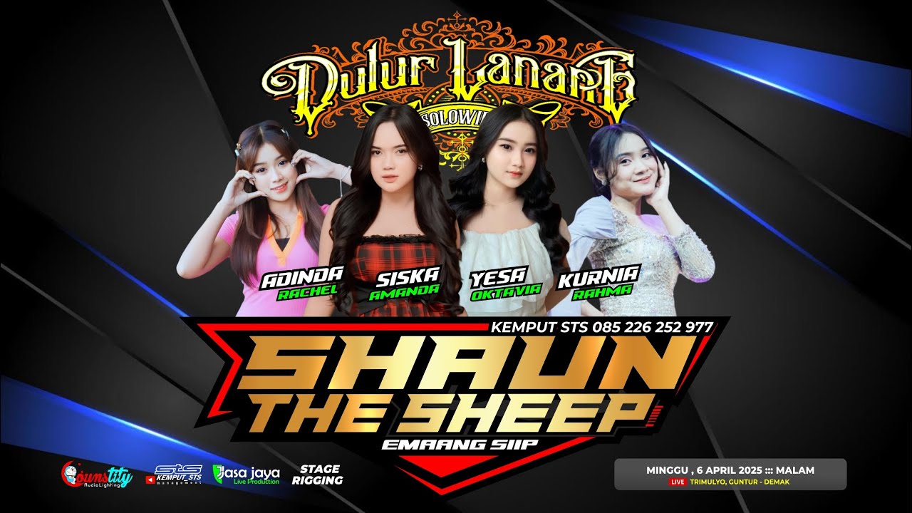LIVE SHAUN THE SHEEP - HAPPY PARTY DULUR LANANG SOLOWIRE - TRIMULYO GUNTUR DEMAK | COUNSTITY AUDIO