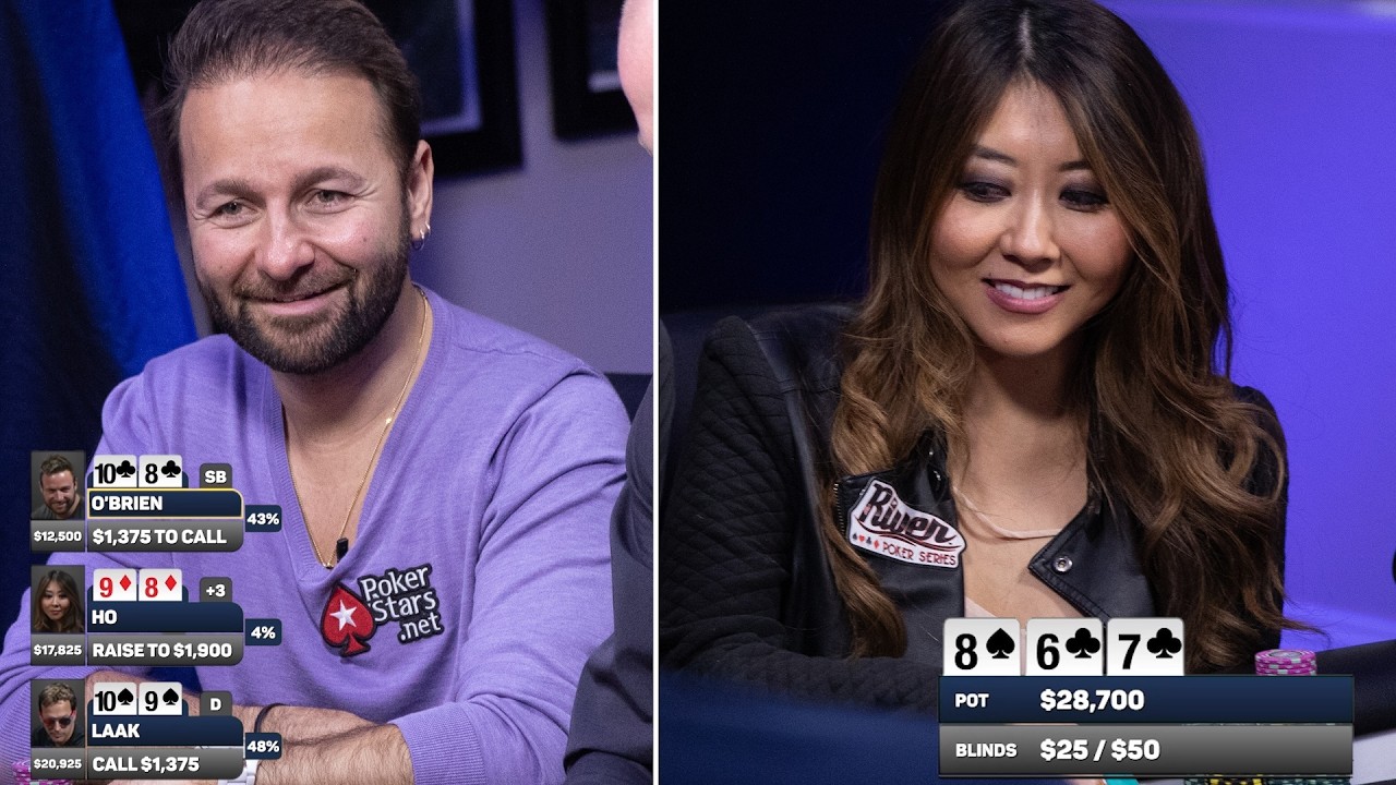Negreanu, Hellmuth, ElkY, Maria Ho, Laak, Esfandiari♦️ Twitch All-Stars $25/$50/$100 Livestream