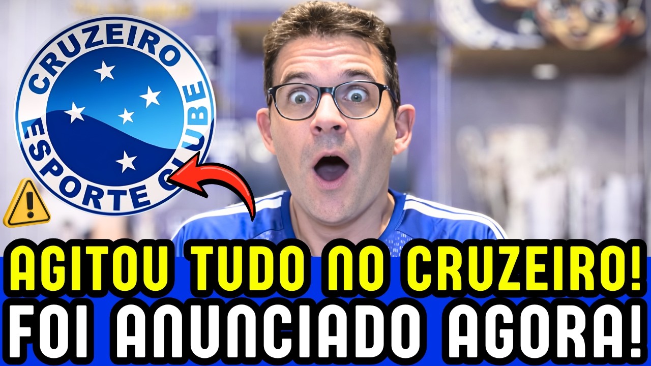 🚨URGENTE! NINGU&Eacute;M ESPERAVA!😱SAMUCATV ANUNCIOU AGORA NO CRUZEIRO!