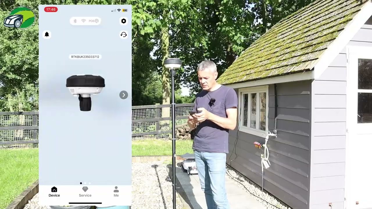 How to Update Firmware on the RTK Station of the Luba 2 AWD Robotic Mower