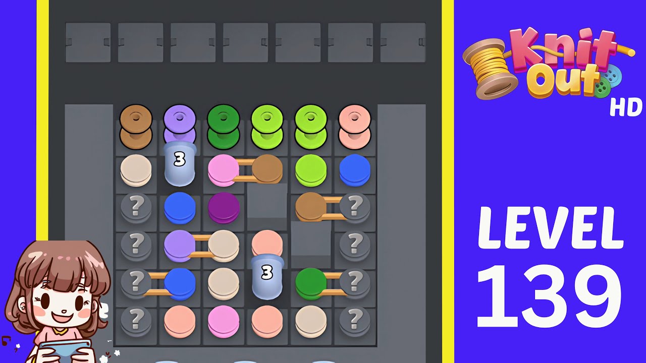 Knit Out Level 139 Solution Walkthrough