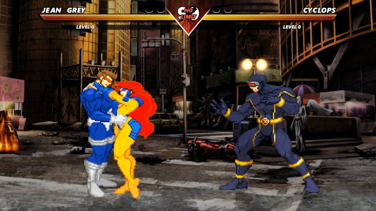 JEAN GREY vs CYCLOPS - The most epic fight ever made !