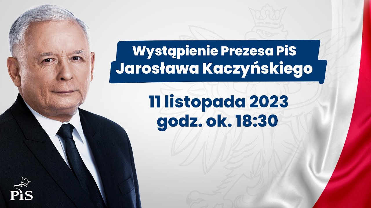 KRAKÓW | Wystąpienie Prezesa PiS Jarosława Kaczyńskiego