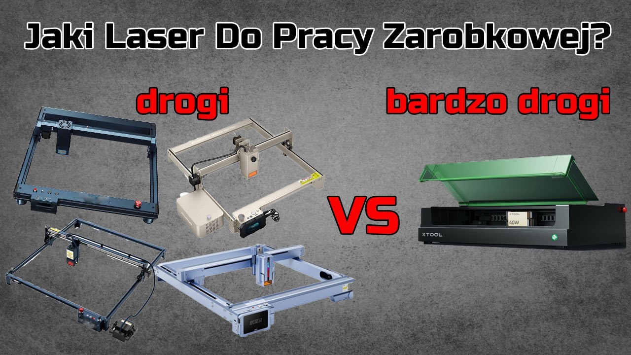 Jaki Laser Wybrać do Pracy Zarobkowej? Grawerka na mały biznes (Na przykładzie xTool S1 40W)