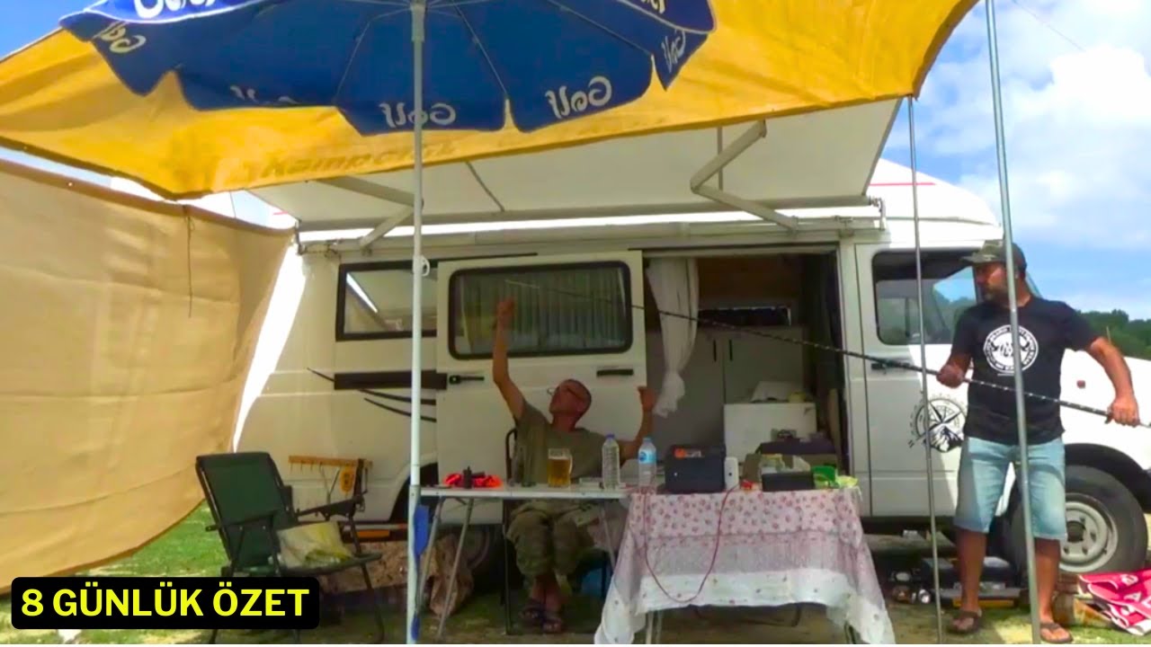 8 gün 8 gece Sazan avı kampı - GENİŞ ÖZET