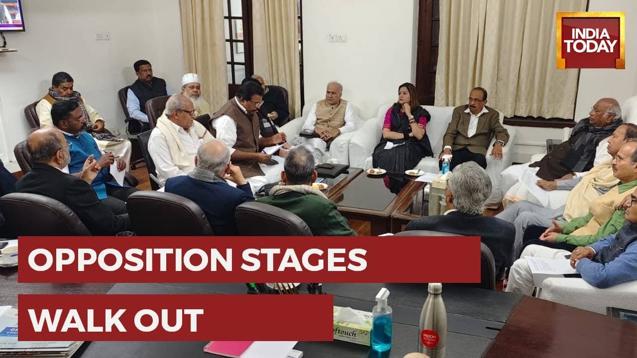 Opposition Parties Walk Out Of Rajya Sabha Over Tawang Clash Debate In Parliament | India China News