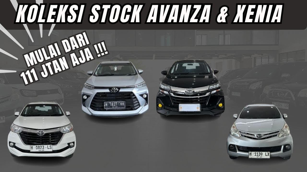 SPILL KOLEKSI  AVANZA & XENIA DARI TAHUN 2022-2014 HANYA DENGAN 111 JUTAAN AJA !!!!!!!