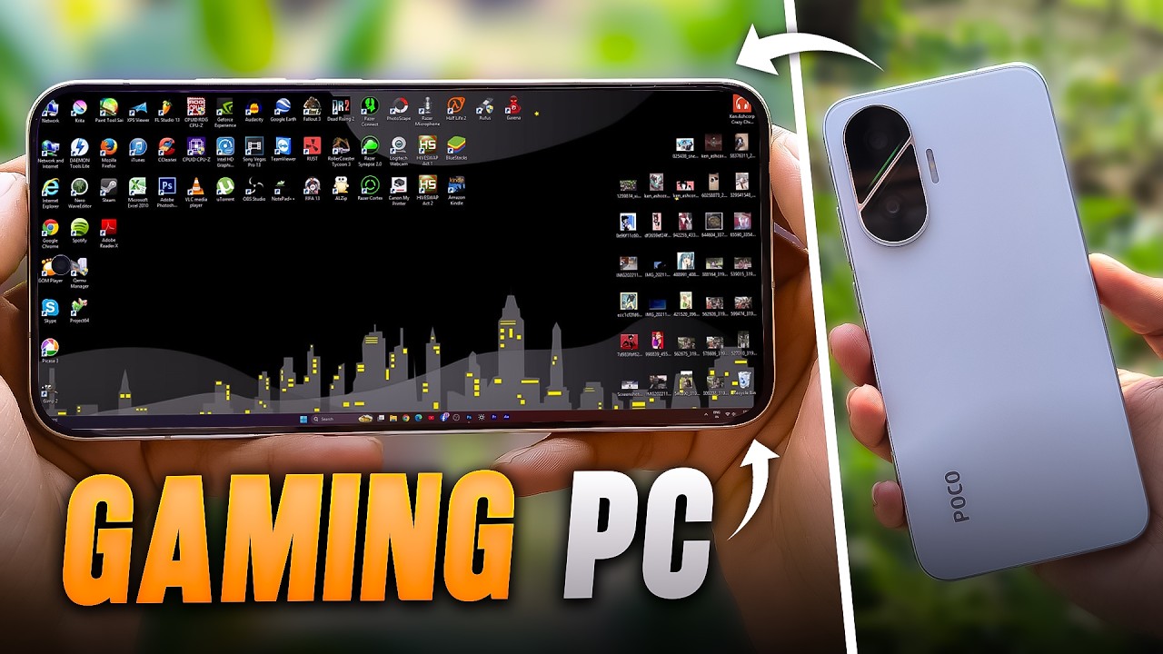 Play PC Games on Mobile at *4K, 165FPS* - New App AskLink Remote Desktop