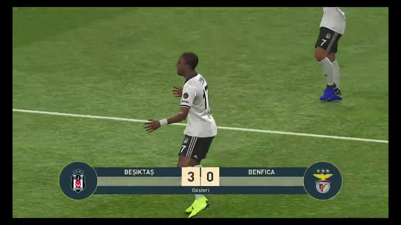 beşiktaş vs benfica tarihi maç!