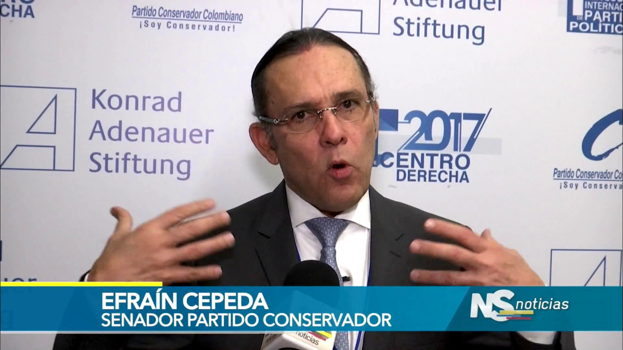 Senadores del partido conservador participan en intenso debate sobre pol&iacute;tica y econom&iacute;a mundial