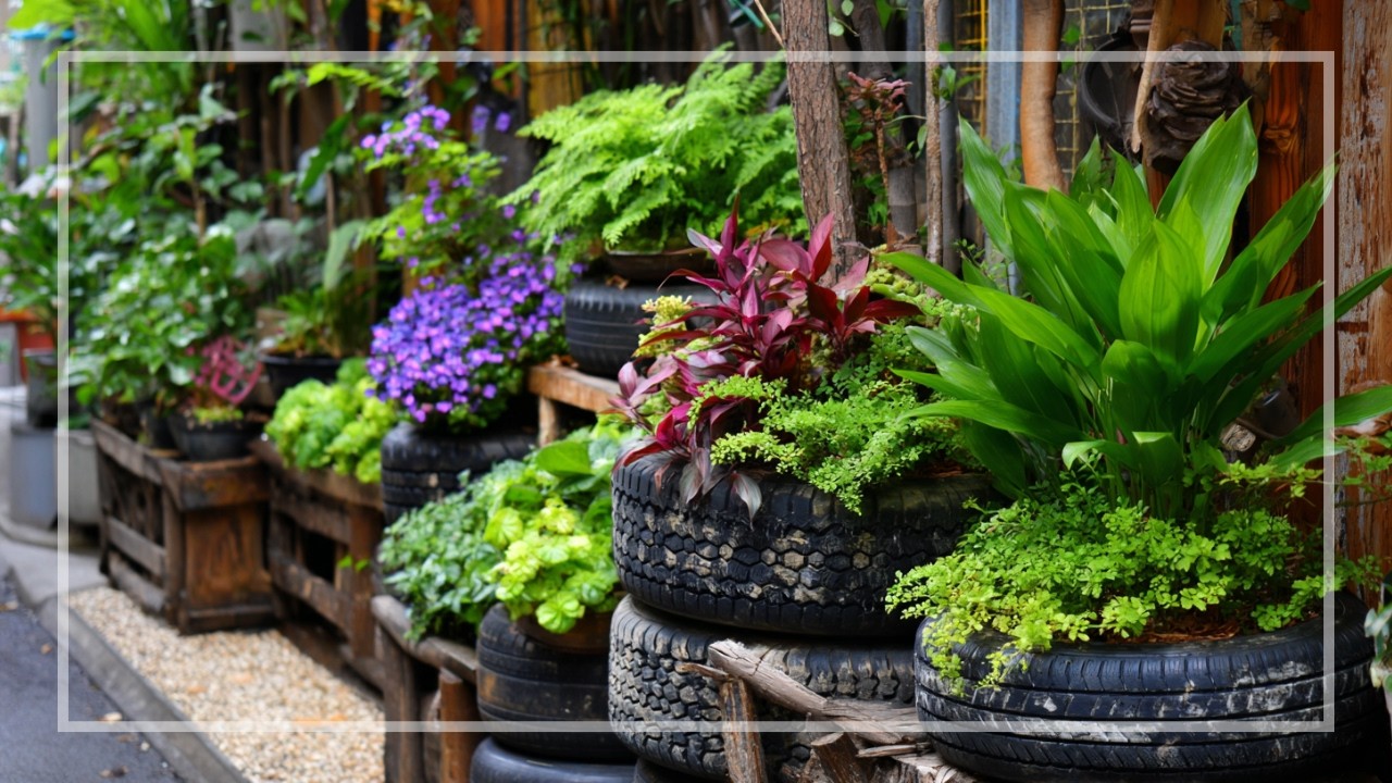 Vintage Meets Genius: Recycled Junk Garden Ideas for Stylish Small Modern Outdoor Spaces