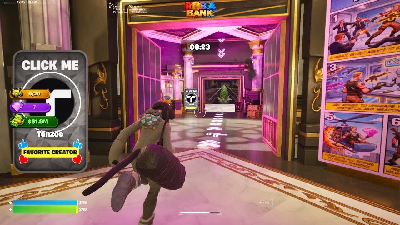 Rob a bank (3:38) Solo speedrun