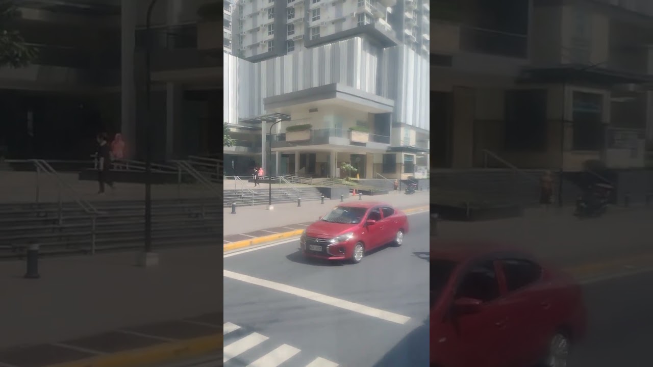 Riding the bus in Manila