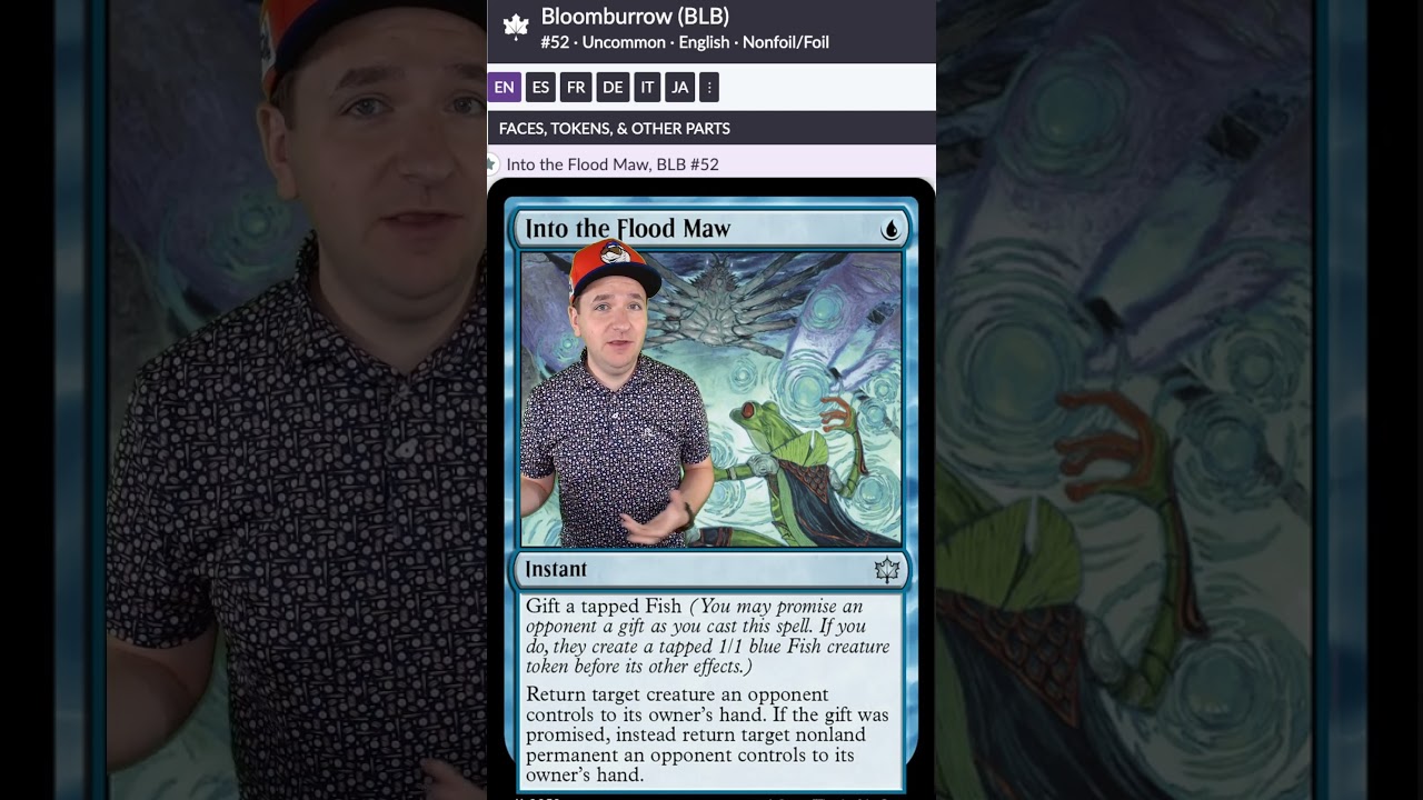 Why not Chain of Vapor? GO FISH! Into the Flood Maw in Legacy The EPIC Storm | Magic: The Gathering