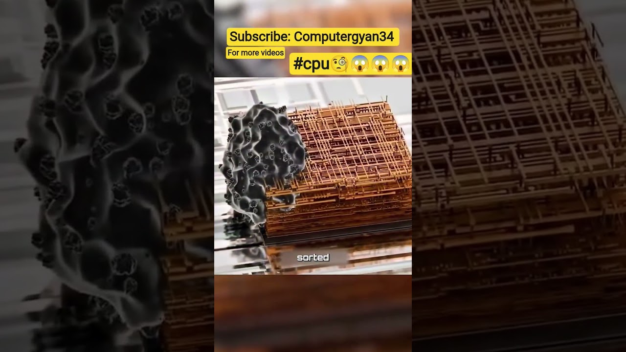 How Is a CPU Made? 🤯CPU Manufacturing Explained in Seconds 💻