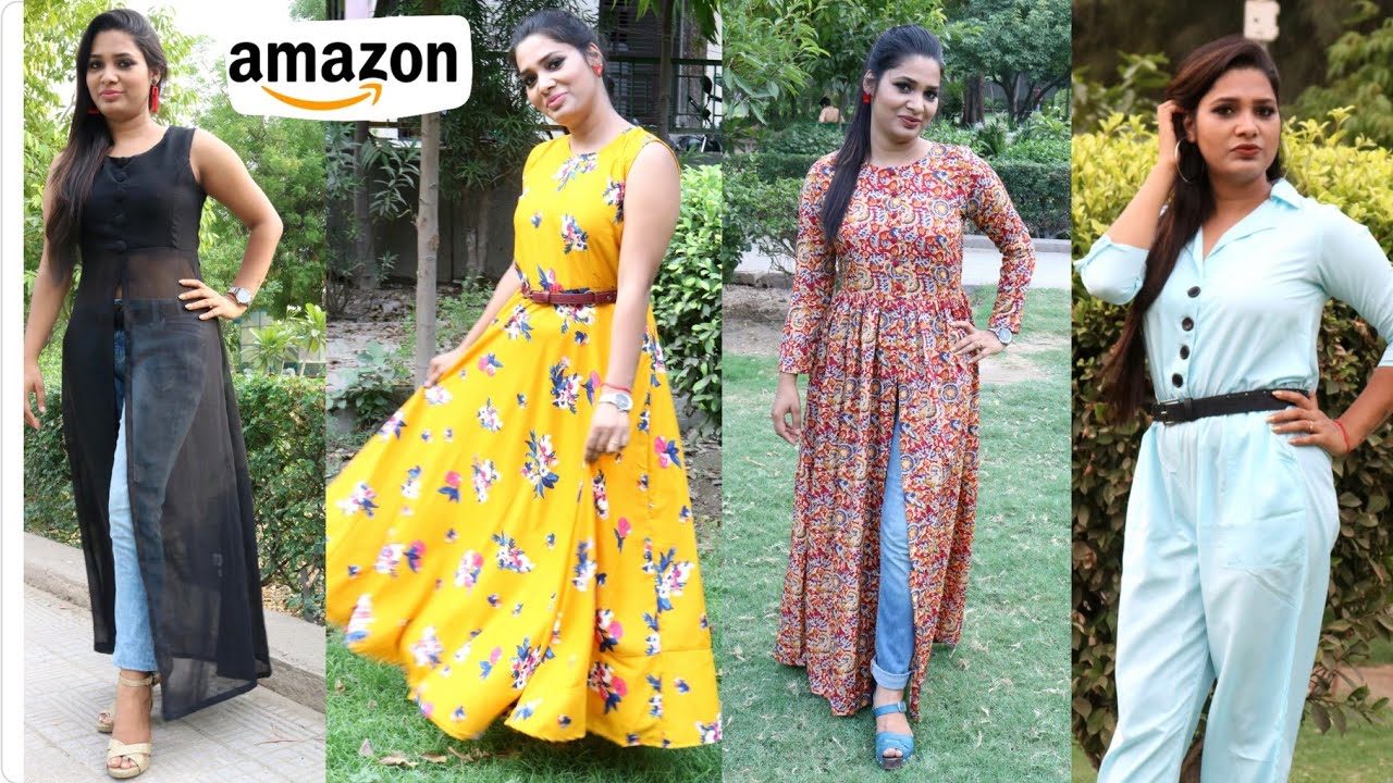 Amazon Kurti Maxi Dress Haul Under Rs.700 & Jumpsuit|Best For Summer|अच्छी और सस्ती ड्रेस #amazon