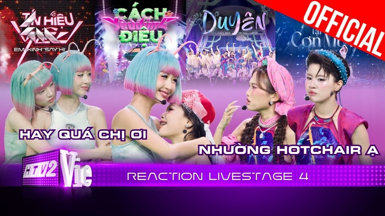 [REACTION] Các Em Xinh đồng thanh 12 12 cùng team Bích Phương, Cứ Đổ Tại Cơn Mưa đốn gục các chị em