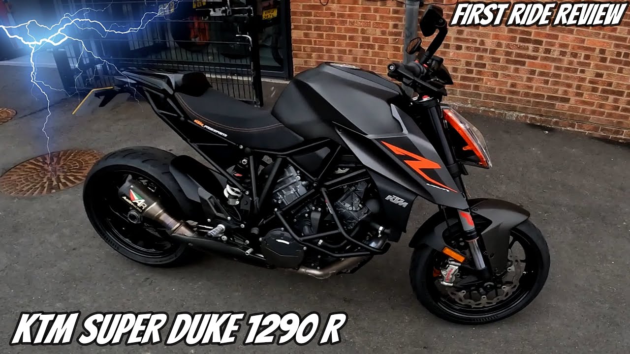Обзор первой поездки на KTM 1290 Super Duke R